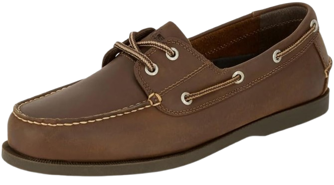 Mens Vargas Classic Leather Boat Shoe